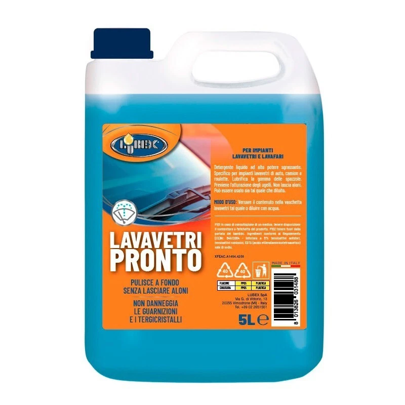 LAVAVETRI AUTO lt. 5 PRONTO MULTISTAGIONALE LUBEX