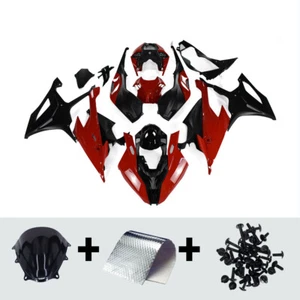 ABS Fairing Kit For BMW S1000RR 2019 2020 2021 19 20 21 Body Kit Red Black - Picture 1 of 12