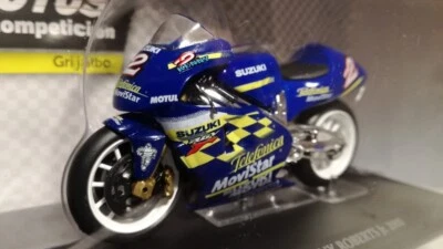 Suzuki RGV500 2000 Kenny Roberts Jr Racing Motorcycle Bike Diecast Scale 1:24 - Image 1 of 2