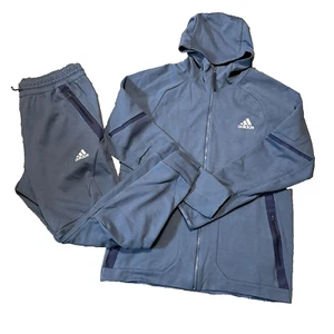 Adidas Designed 4 Gameday D4GMDY Mens Tracksuit Wonder Steel Sz XL HM7954 HM7952 - Picture 1 of 23