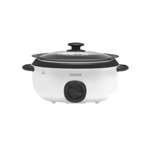 Morphy Richards 6.5L Sear & Stew Slow Cooker Home/Kitchen Appliance Vivid White - Picture 1 of 2