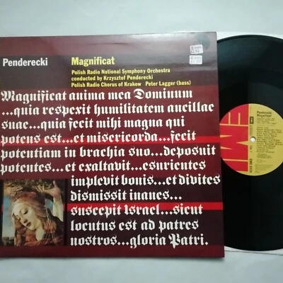 EMI LP EMD 5524 QUADRAPHONIC: Penderecki - Magnificat / Penderecki / Polish RSO - Image 1 of 4