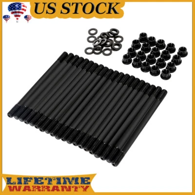 气缸盖螺栓套件适用于福特 2003 - 2007 F250 F450 E350 Super Duty 6.0L — 第 1/4 张图片