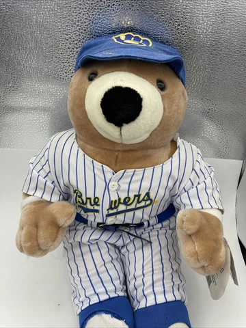 Montreal Expos Pro Bear Plush Vintage RARE 1993 Missing His Bat But Has Tags Cover