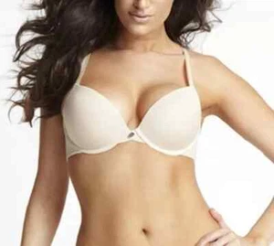 PARISA BODY VEIL SUJETADOR PUSH UP SIN COSTURAS PT1025 PIEL 32DD NUEVO CON ETIQUETAS - Imagen 1 de 2