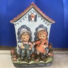 Rare VINTAGE L&M Lipper and Mann Bank BOY & GIRL MADE IN JAPAN Home Sweet Home