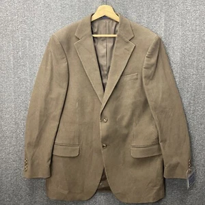 Lands End Sport Coat Men's Sz 42 L Tan Corduroy Blazer Jacket 2 Button NEW - Imagen 1 de 10