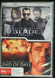 Blade: Trinity/ End of Days - Arnold Schwarzenegger - Preowned Tracking (D486) - Picture 1 of 1