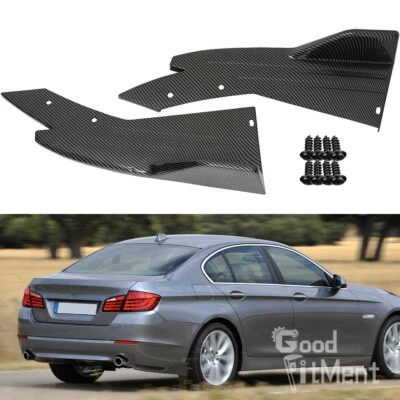 Kohlefaser Heckdiffusor Heckspoilerlippe Splitter Canard-Schutz Für 5er E60 E61 - Bild 1 von 4