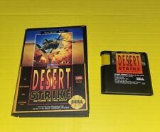 Desert Strike: Return to the Gulf (Sega Genesis, 1992) Case & Cartridge TESTED
