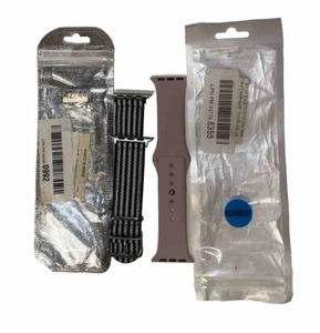 2 Apple Watch Bands Series 4 - Picture 1 of 3