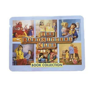 The Babysitters Club Book Set With Collectible Tin Volumes 1-6 Ann Martin - Picture 1 of 8