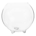 Clear Glass Bubble Bowl Vase 10cm For Wedding Table Centerpieces
