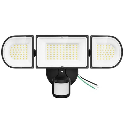 Luces Sensor Movimiento 150W Exterior para Exterior, 15000LM Luces LED de Inundación Exterior... Foto 1 de 4