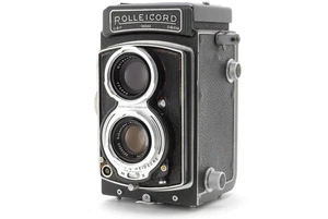 [Exc+5] Rolleicord V 6x6 TLR Film Camera Xenar 75mm f3.5 Lens From JAPAN - Picture 1 of 24
