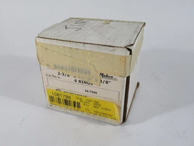 Robco RGH076F1250 Packing Set 6 Rings 2-3/8" x 3-1/8" x 3/8" ! NEW ! - Image 1 of 4