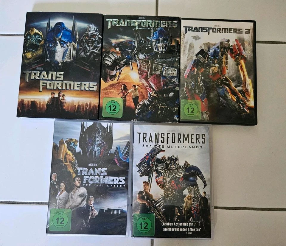 Transformers DVD SET 1-5 Movie Car - Bild 1 von 1