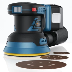5" Orbital Sander for Makita 18V LXT Li-ion Battery, Palm with Blue - Picture 1 of 6