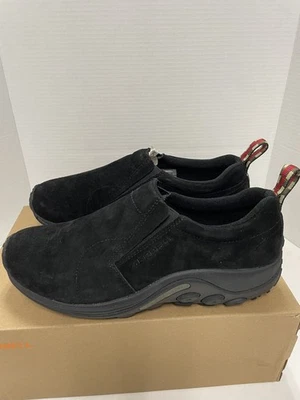 ZAPATOS MERRELL JUNGLE MOC PARA HOMBRE 12 MEDIANOCHE SIN CORDONES MANOS LIBRES Foto 1 de 4