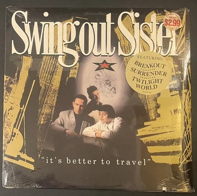 sealed Lp SWING OUT SISTER It's Better To Travel 1987 Mercury 832-213-1 Q-1 HYPE - Image 1 of 2