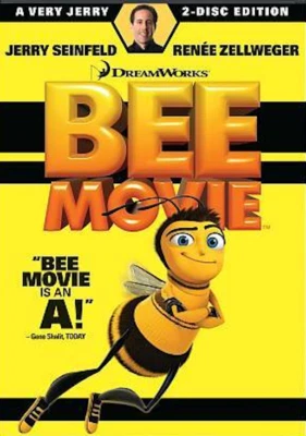 BEE Movie: Renee Zelleweger & Jerry Seinfeld (2 DVD Set, Animated, 2008) - Image 1 of 2