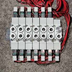 CKD 4GA329R-C8-E22-3 Pneumatic Air Solenoid Assembly Manifold - Picture 1 of 5