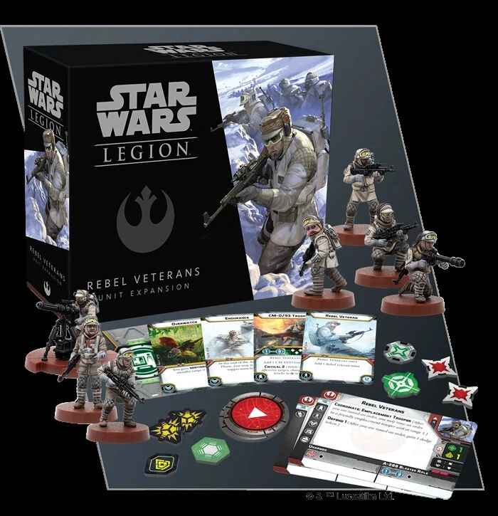 Star Wars Legion Rebel Veterans Unit Expansion - Image 1 of 1