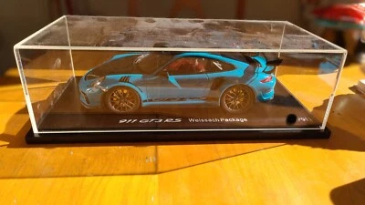 Porsche 911 GT3 RS 1/18 scale minicar 911 pcs limited Used Excellent SPARK - Image 1 of 4