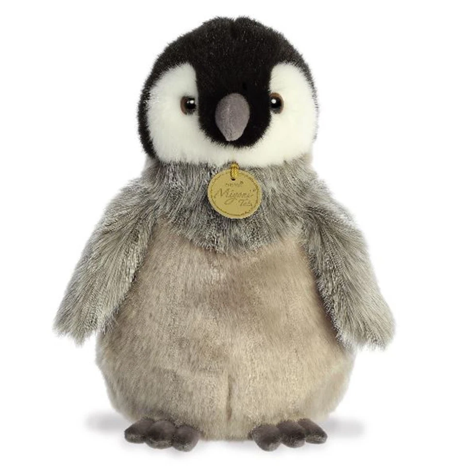 Aurora Miyoni Tots Emperor Penguin Chick 9 Inch Plush Figure NEW IN STOCK - Image 1 of 1