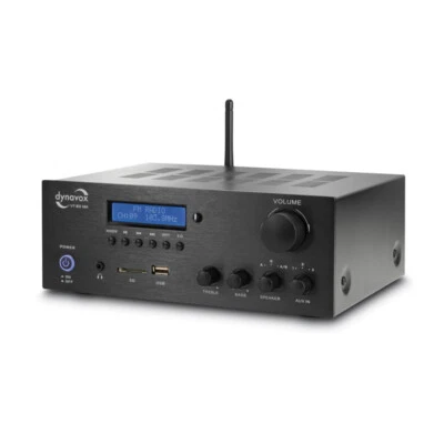 Dynavox VT-80 MK Stereo-Verstärker mit BT, FM-Tuner und SD/USB Media player - Bild 1 von 4