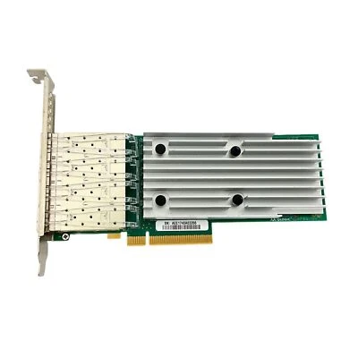 QLogic QL41134HLCU Quad Port 10GbE SFP+ FastLinq PCIe x8 CNA NIC Adapter - Image 1 of 4
