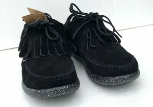 Botas TALLA 6 Original Taupe NEGRAS Falda Hemera Modernas Mocasín/Tenis Retro - Imagen 1 de 9