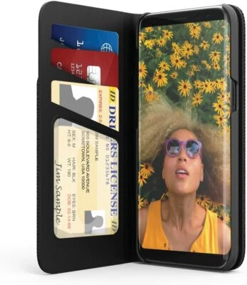 FUNDA FOLIO PUREGEAR EXPRESS NEGRA PARA SAMSUNG GALAXY S8+ PLUS (61846) Foto 1 de 4