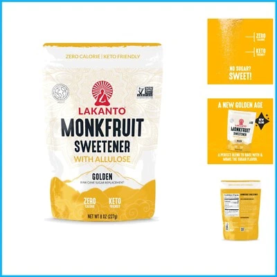 Substituição de açúcar de frutas monge sem culpa com alulose - adoçar sem calorias - Imagem 1 de 4