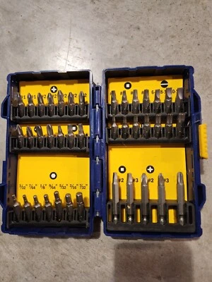Irwin 40 Piece Screwdriver Bit Set - Used - Image 1 of 4