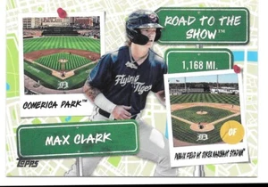 2024 Topps Pro DeBut Max Clark Road to the Show - Lakeland Flying Tigers - 1RTTS - - Imagen 1 de 1