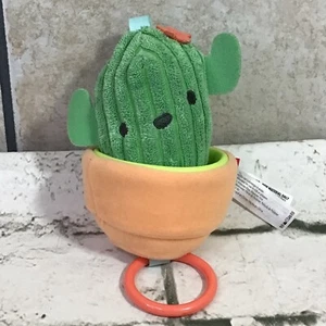 Skip Hop Plush Cactus Jittering Stuffed Animal Sensory Baby Carseat Toy - Picture 1 of 6