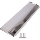 INTERNAL LETTERBOX FLAP Silver Cover 280mm Mail Door Box Letter Plate Chrome UK