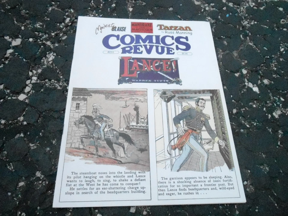 #233 COMICS REVUE vintage comic strip magazine (UNREAD - NO LABEL ) - Image 1 of 1