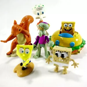 Lote Mixto 6 Figuras Bob Esponja Pantalones Cuadrados Piezas de Repuesto - Imagen 1 de 10