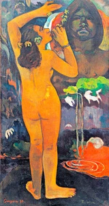 Hina Tefatou by Paul Gauguin 75cm x 40cm High Quality Art Print - Picture 1 of 1