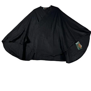 Molina by Jimmy Hourihan Wool Cashmere Blend Black Cape Coat Dublin Ireland - Picture 1 of 9