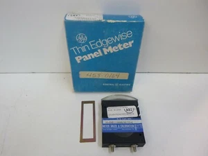 GE 50-282111FAFA/M1770-C Thin Edgewise Panel Meter 458-0164 - Picture 1 of 6
