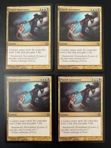 MTG- Punish Ignorance x4 - Shards of Alara - Picture 1 of 1