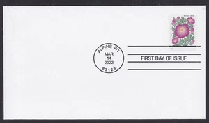 US 5679 Mountain Flora Woods' Rose (from booklet) CDS FDC 2022 - Picture 1 of 1