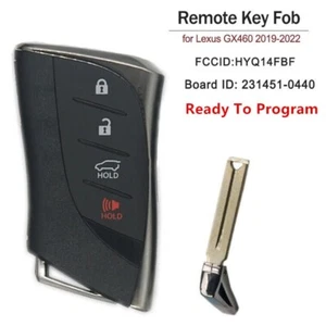 For 2019 2020 2021 LEXUS GX460 REMOTE Keyless SMART KEY FOB HYQ14FBF 89904-60U80 - Picture 1 of 5