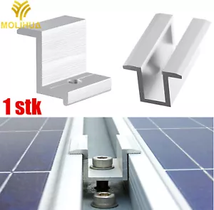 Solarmodul Endklemme Mittelklemmen Solarpanel Halterung Befestigung Z Halter - Bild 1 von 14