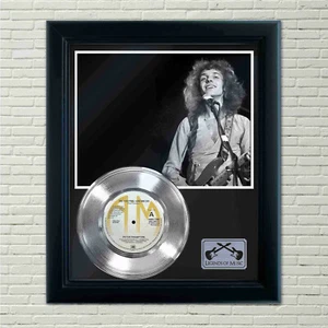 Pantalla de disco enmarcada plateada ""Do You Feel Like We Do"" de Peter Frampton ""Do You Feel Like We Do - Imagen 1 de 4