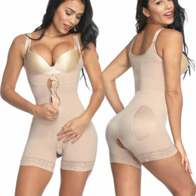 Mujeres Fajas Colombianas Reductoras Post Cirugía Cuerpo Completo Modelador Body Faja Foto 1 de 4