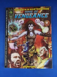 Time of Vengeance Adventure Module - Mutants & Masterminds GRR2511 - Picture 1 of 2